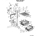 Hotpoint CSX20EJF fresh food section diagram