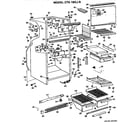 Hotpoint CTX18EJBR cabinet parts diagram
