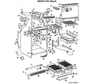 Hotpoint CTX18GJBR cabinet parts diagram