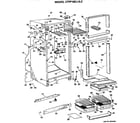 Hotpoint CTFP16EJB cabinet parts diagram