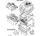 Hotpoint RS46*J4 replacement parts diagram