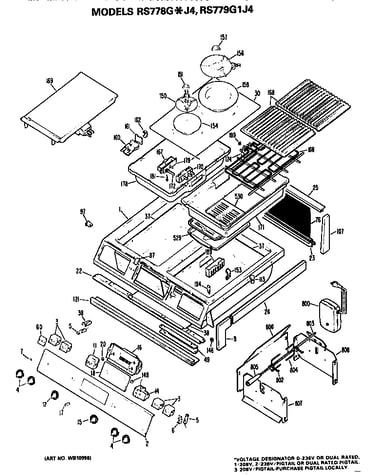 Controls and cooktop