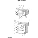 Hotpoint CTFP16AJBR doors diagram