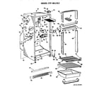 Hotpoint CTF16XJCR cabinet parts diagram