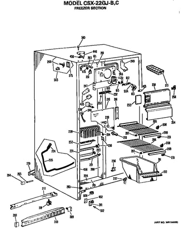 Freezer section