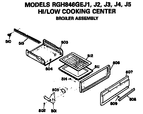 Broiler assembly