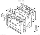 Hotpoint RB739G*K1 door diagram