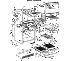 Hotpoint CTX20EJB cabinet parts diagram