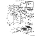 Hotpoint CTX18HJBR cabinet parts diagram