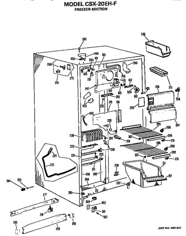 Freezer section