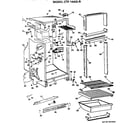 Hotpoint CTF14AGR cabinet parts diagram