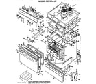 Hotpoint RS742*J2 replacement parts diagram