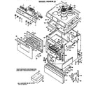 Hotpoint RS46*J2 replacement parts diagram