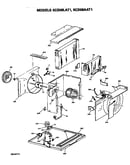 Base pan and air flow assembly