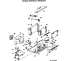 Hotpoint KCM12DAX1 base pan assembly diagram
