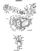 Air flow and compressor assembly