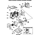 Hotpoint KLM15DAM1 air flow assembly diagram