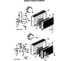 Hotpoint KTX05LAB1 grille assembly diagram