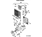 Hotpoint KVA24DAM1 grille assembly diagram