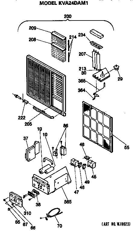 Grille assembly