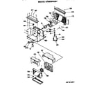 Hotpoint KMM12AAM1 air flow assembly diagram