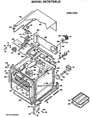 Upper oven