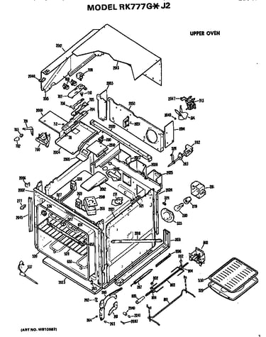 Upper oven