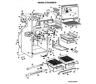 Hotpoint CTX23GHB cabinet parts diagram