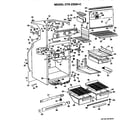 Hotpoint CTX23GHC cabinet parts diagram