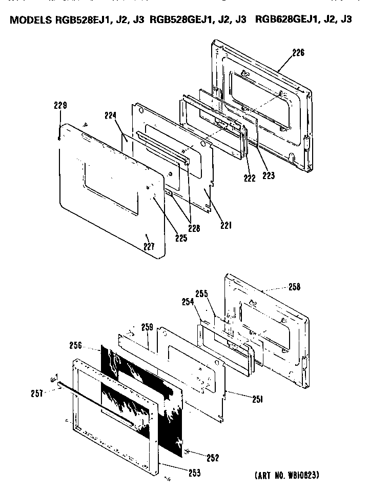 Oven door