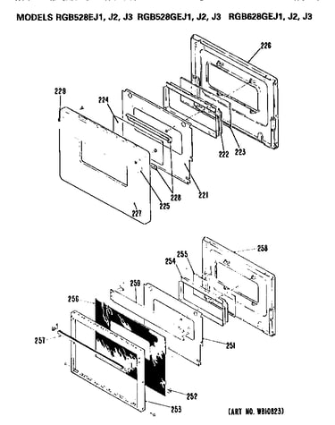 Oven door