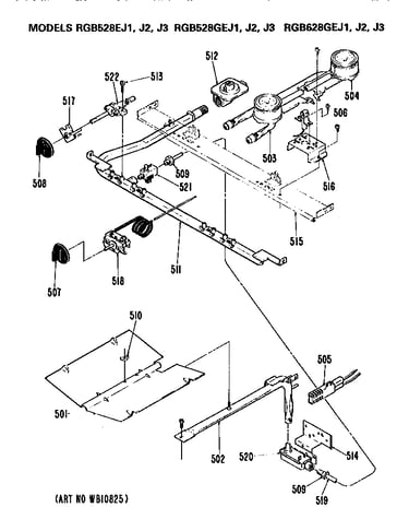 Burner section