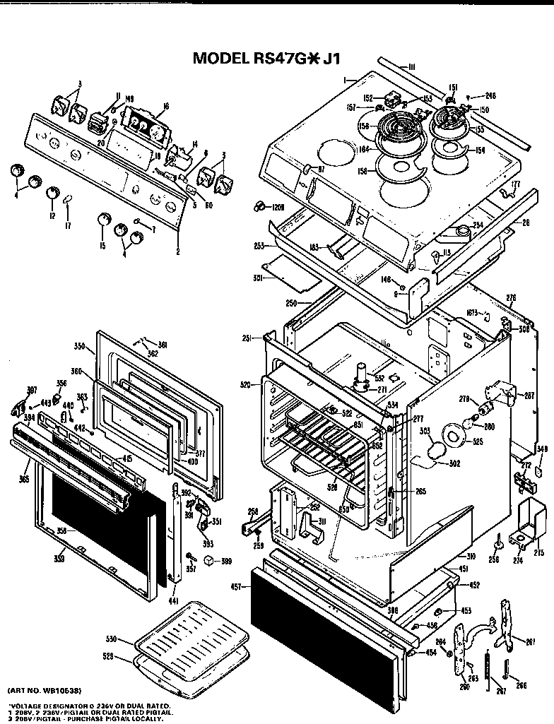 Parts diagram