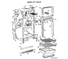 Hotpoint CTF14CGRR cabinet parts diagram