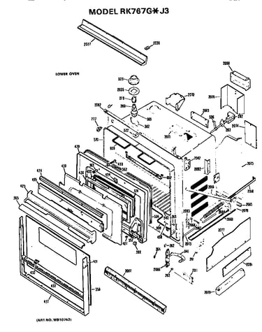 Lower oven