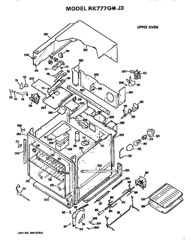 Upper oven