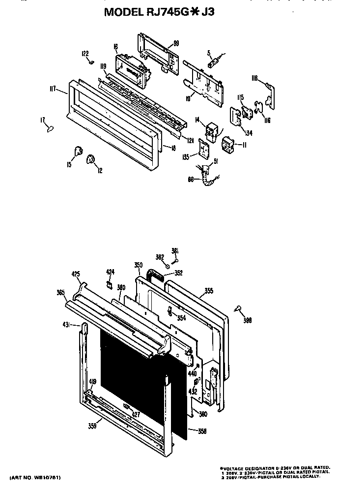 CONTROL AND DOOR