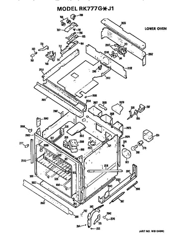 Lower oven