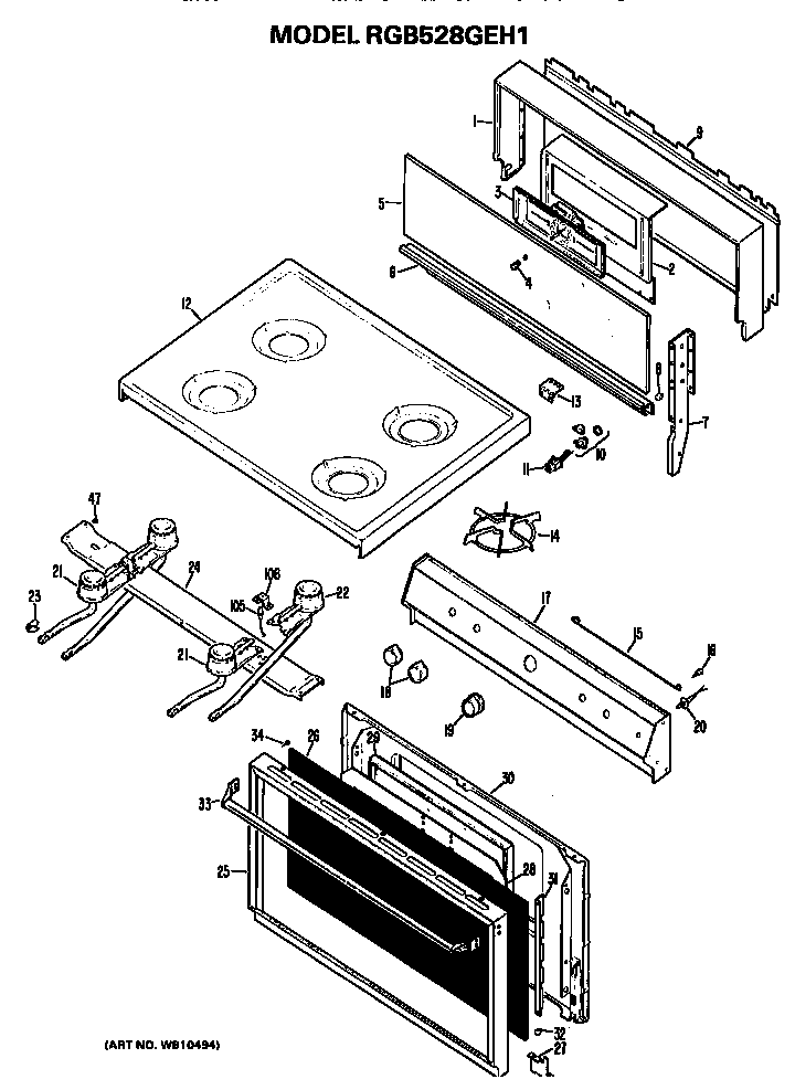 Controls/door