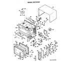 Hotpoint RE141001 microwave oven diagram