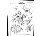 Hotpoint RE144001 microwave oven diagram
