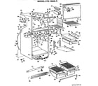 Hotpoint CTX18GGR cabinet parts diagram