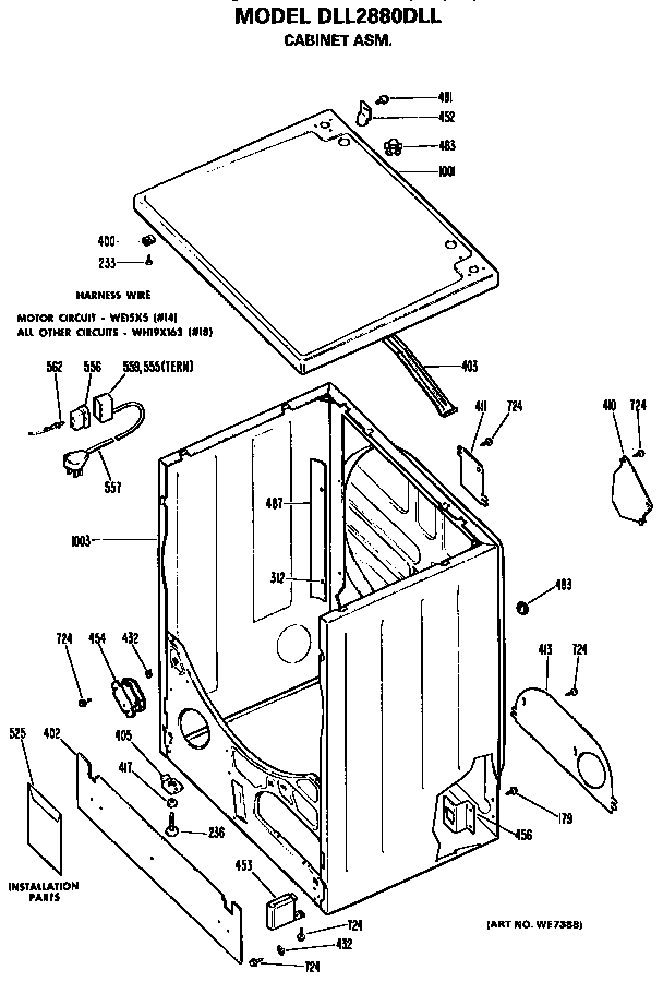 Cabinet assembly