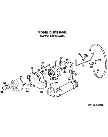 Blower and drive assembly