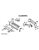Backsplash for dll6850bgl only