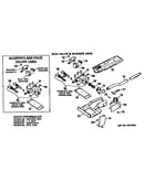 Gas valve and burner assembly