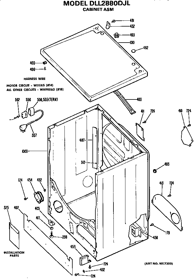 Cabinet assembly