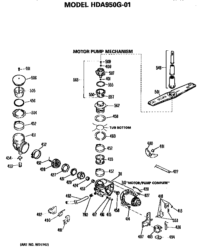 Motor-pump