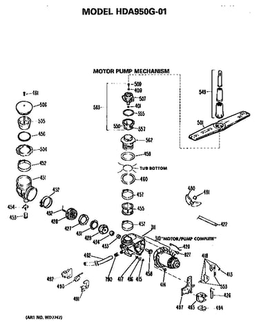 Motor-pump