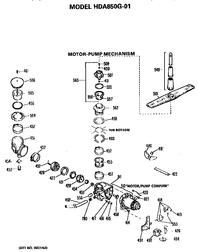 Motor-pump